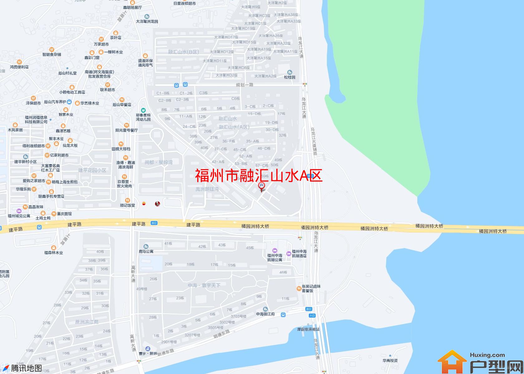 融汇山水A区小区 - 户型网