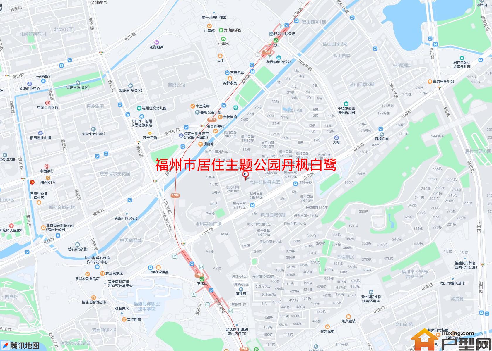 居住主题公园丹枫白鹭小区 - 户型网
