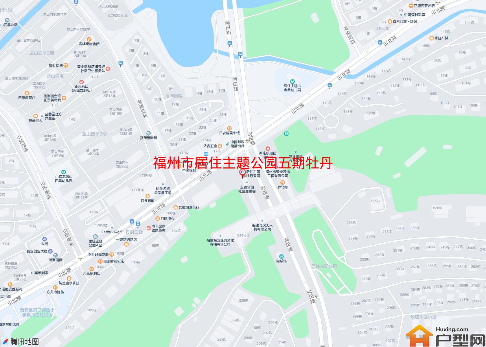 居住主题公园五期牡丹香园小区 - 户型网