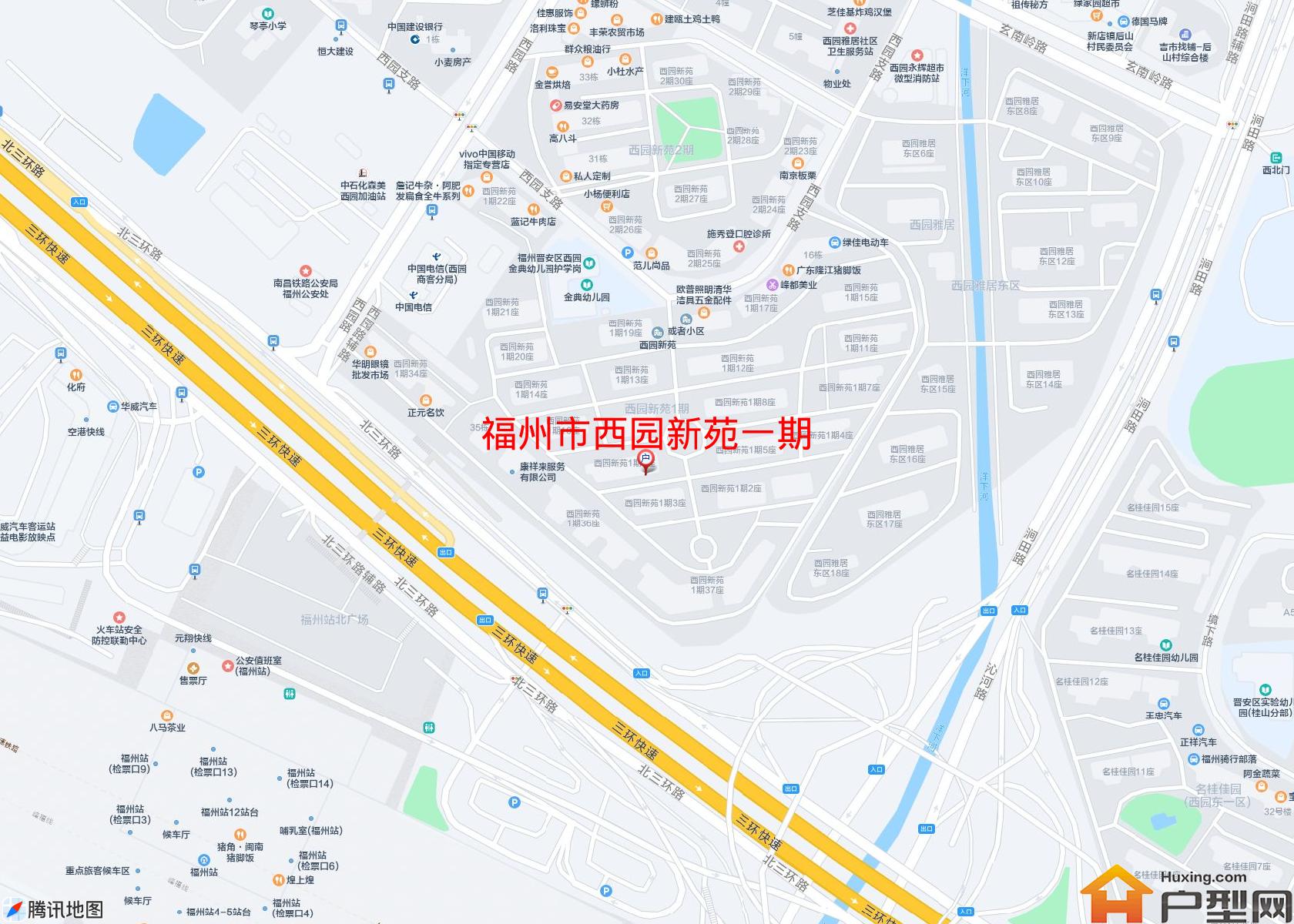 西园新苑一期小区 - 户型网