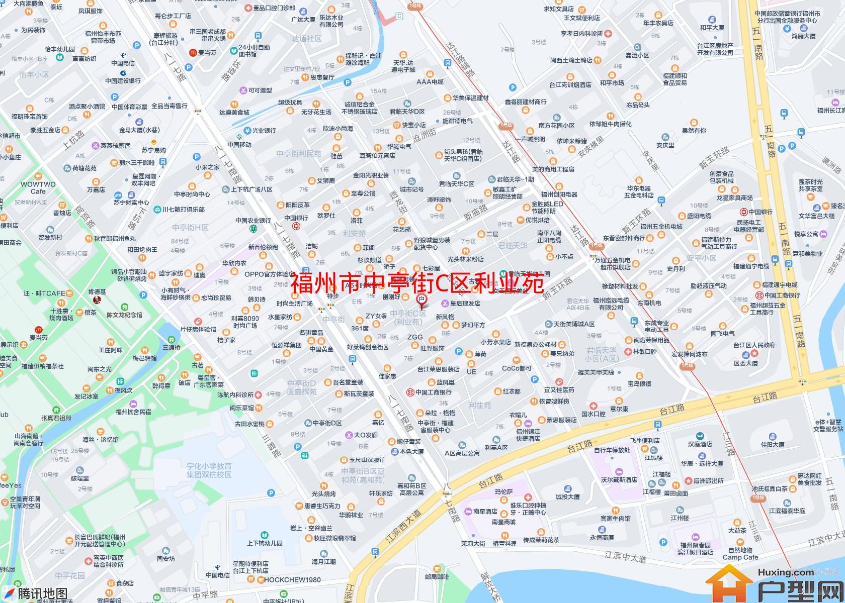 中亭街C区利业苑小区 - 户型网