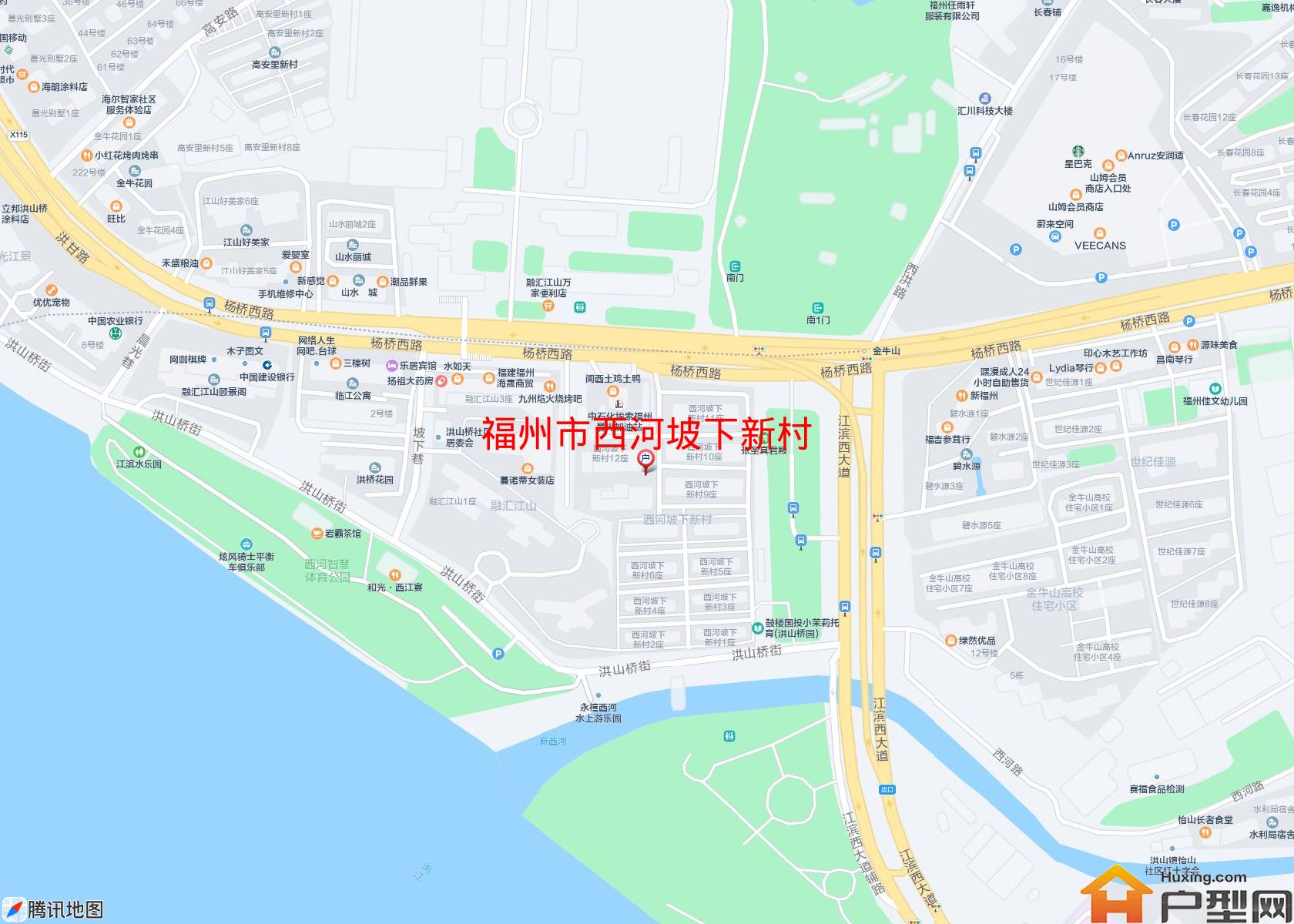 西河坡下新村小区 - 户型网