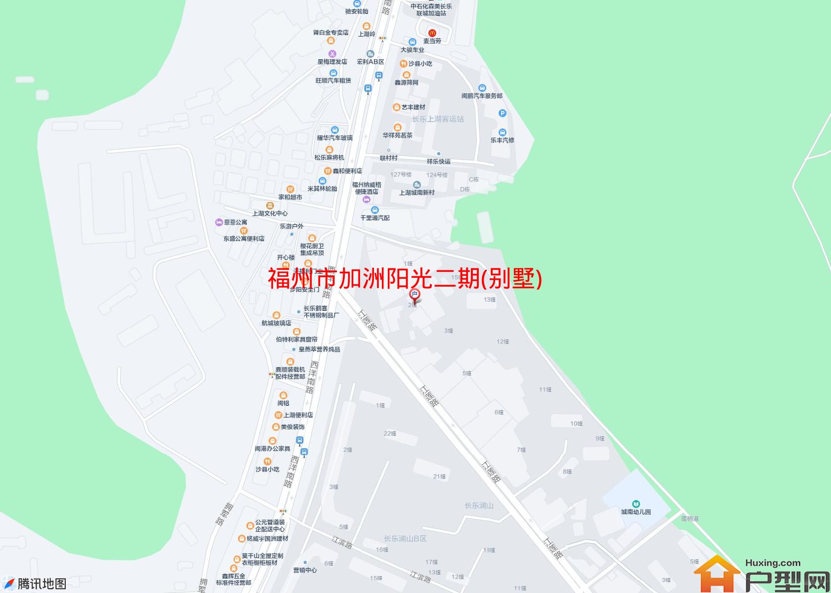 加洲阳光二期(别墅)小区 - 户型网