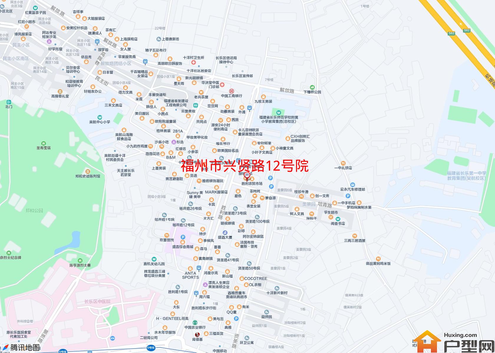 兴贤路12号院小区 - 户型网