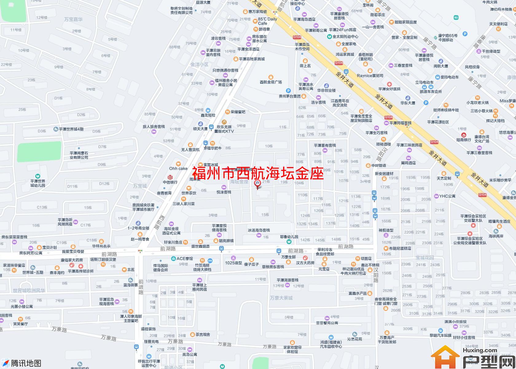 西航海坛金座小区 - 户型网