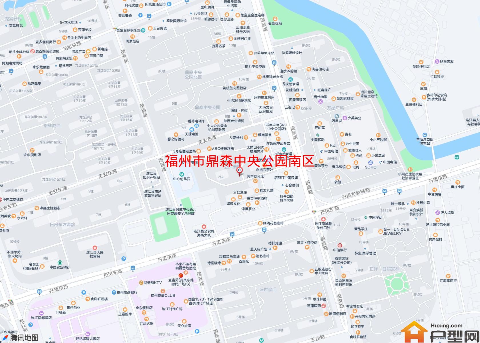 鼎森中央公园南区小区 - 户型网