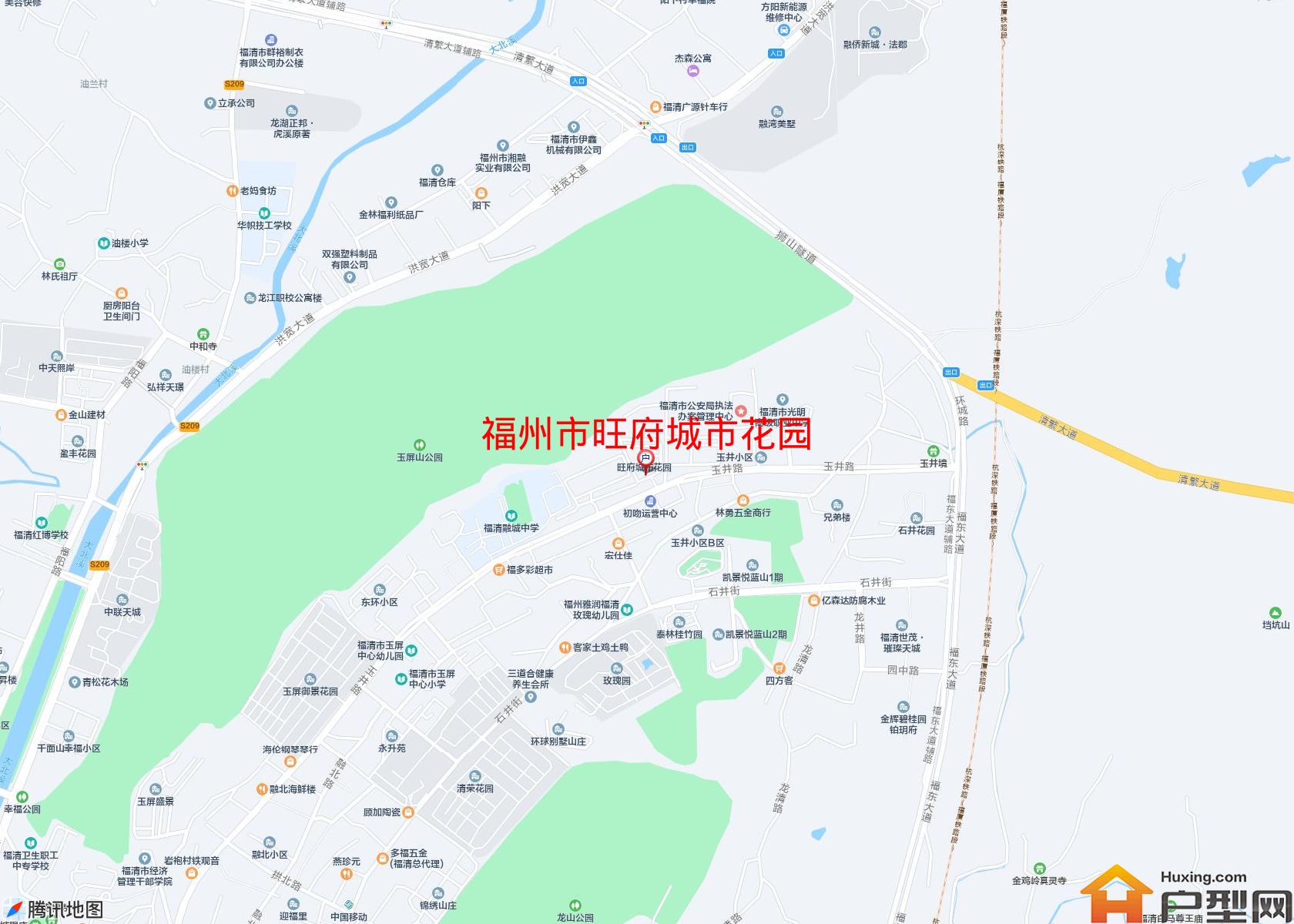 旺府城市花园小区 - 户型网