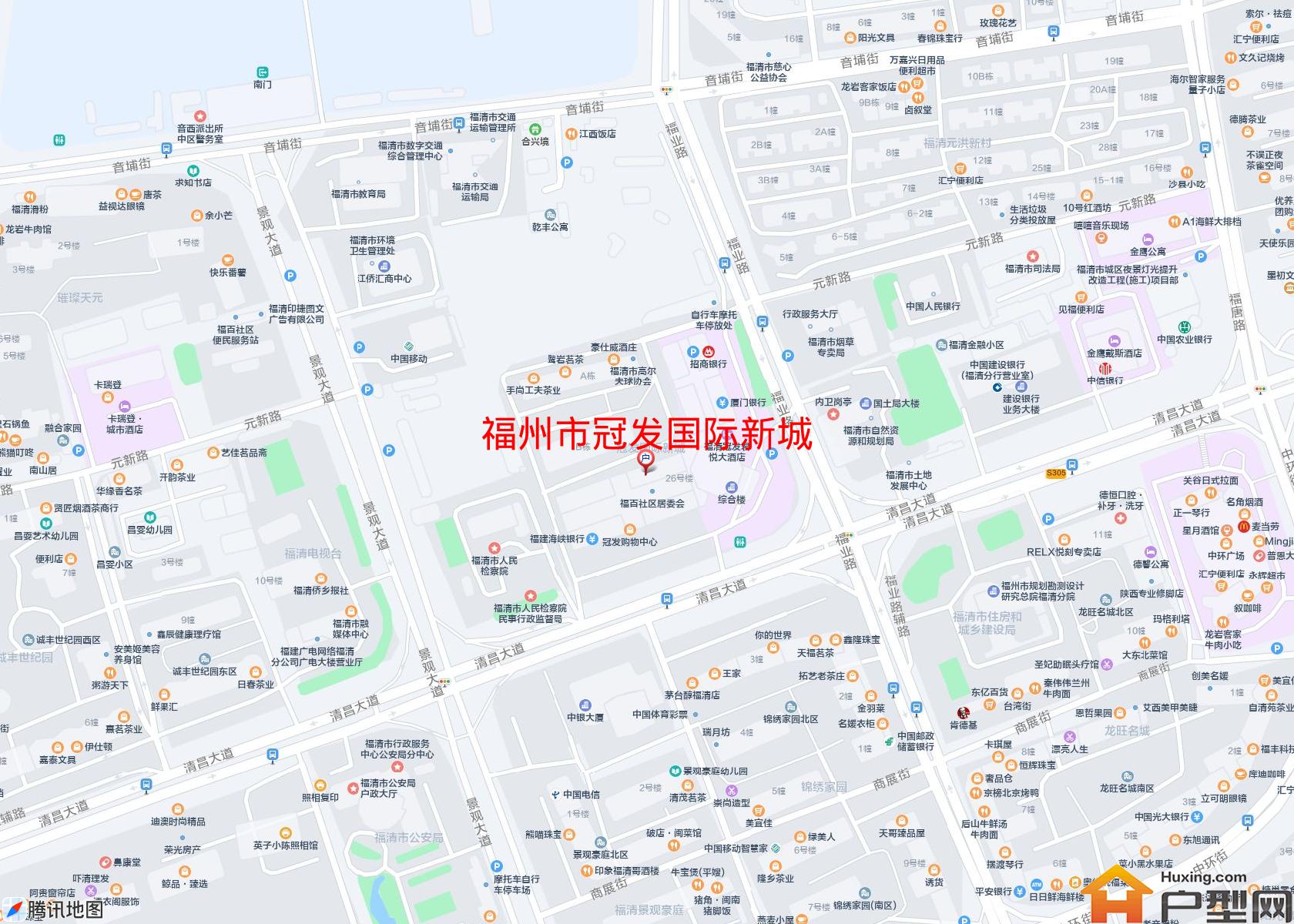 冠发国际新城小区 - 户型网