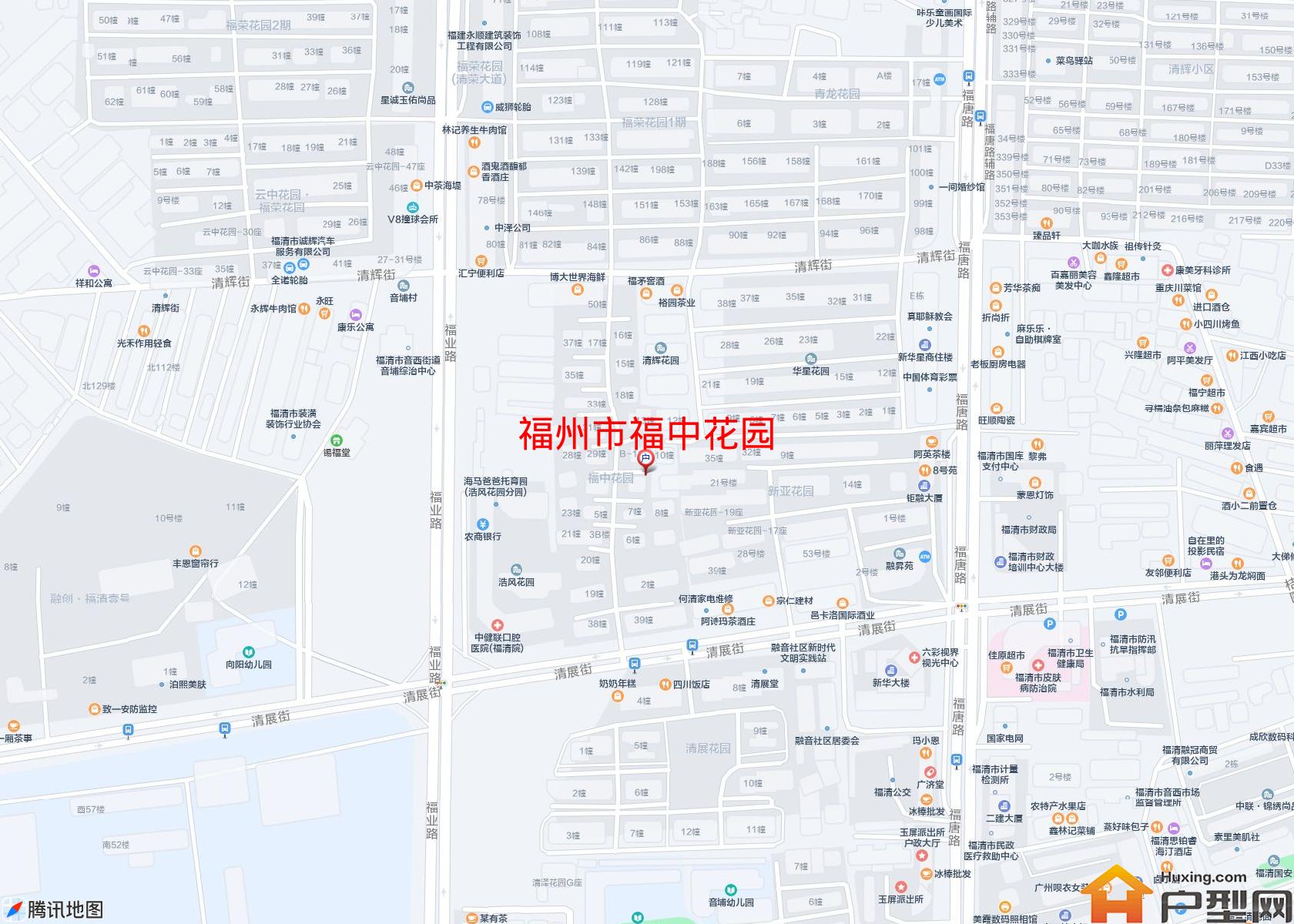 福中花园小区 - 户型网