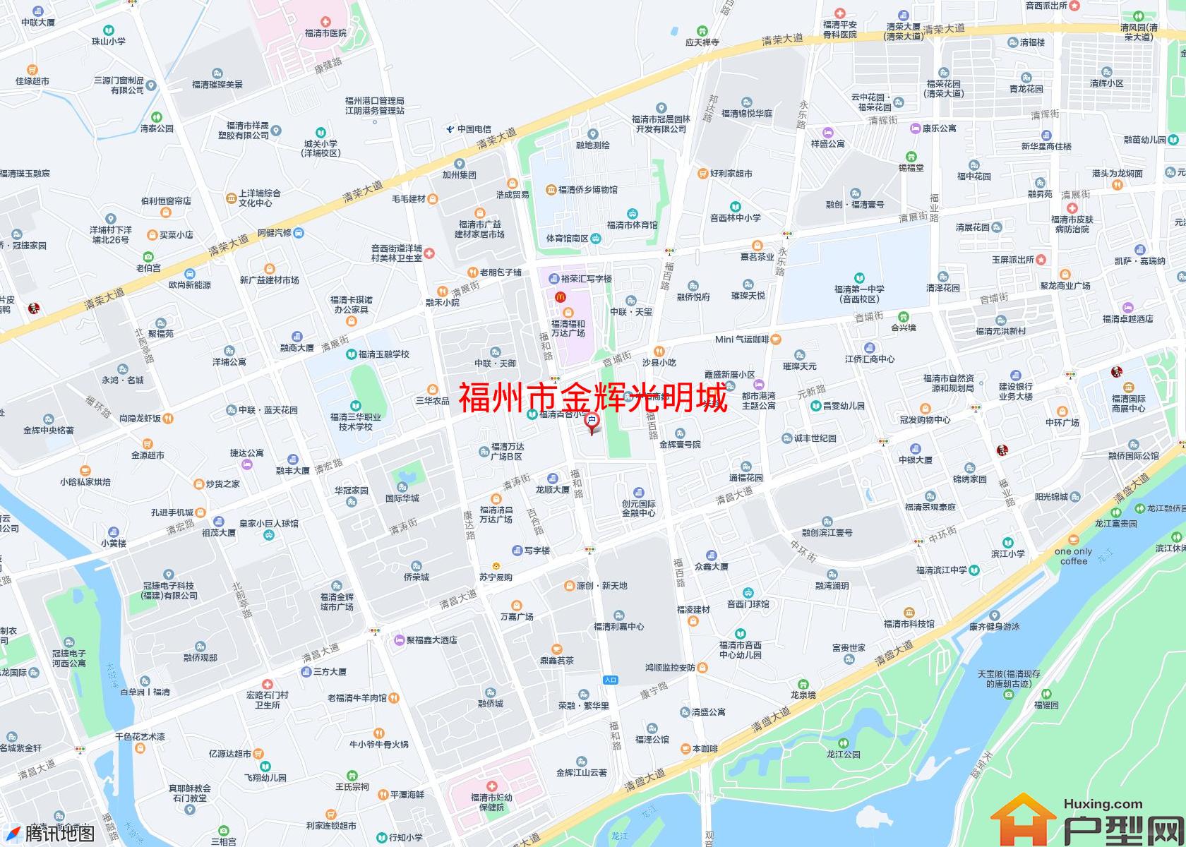 金辉光明城小区 - 户型网