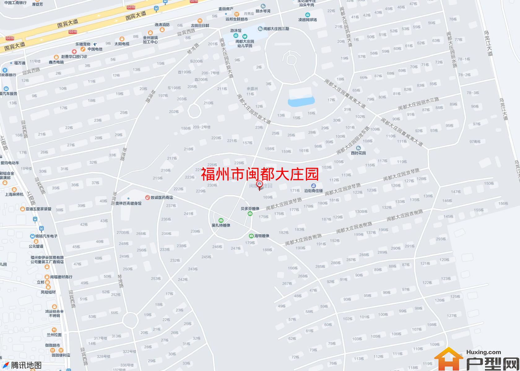闽都大庄园小区 - 户型网