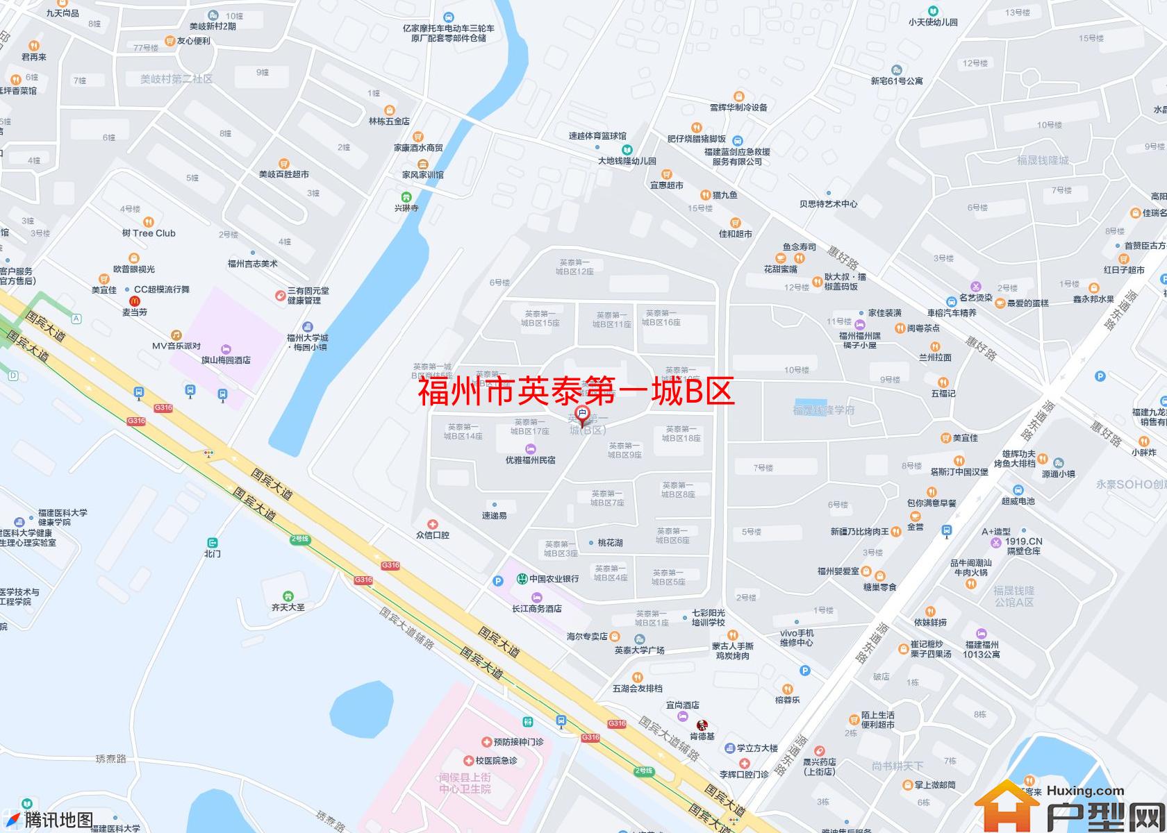 英泰第一城B区小区 - 户型网