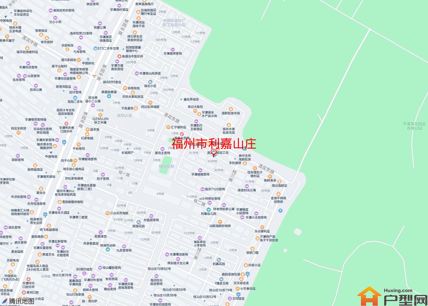 利嘉山庄小区 - 户型网