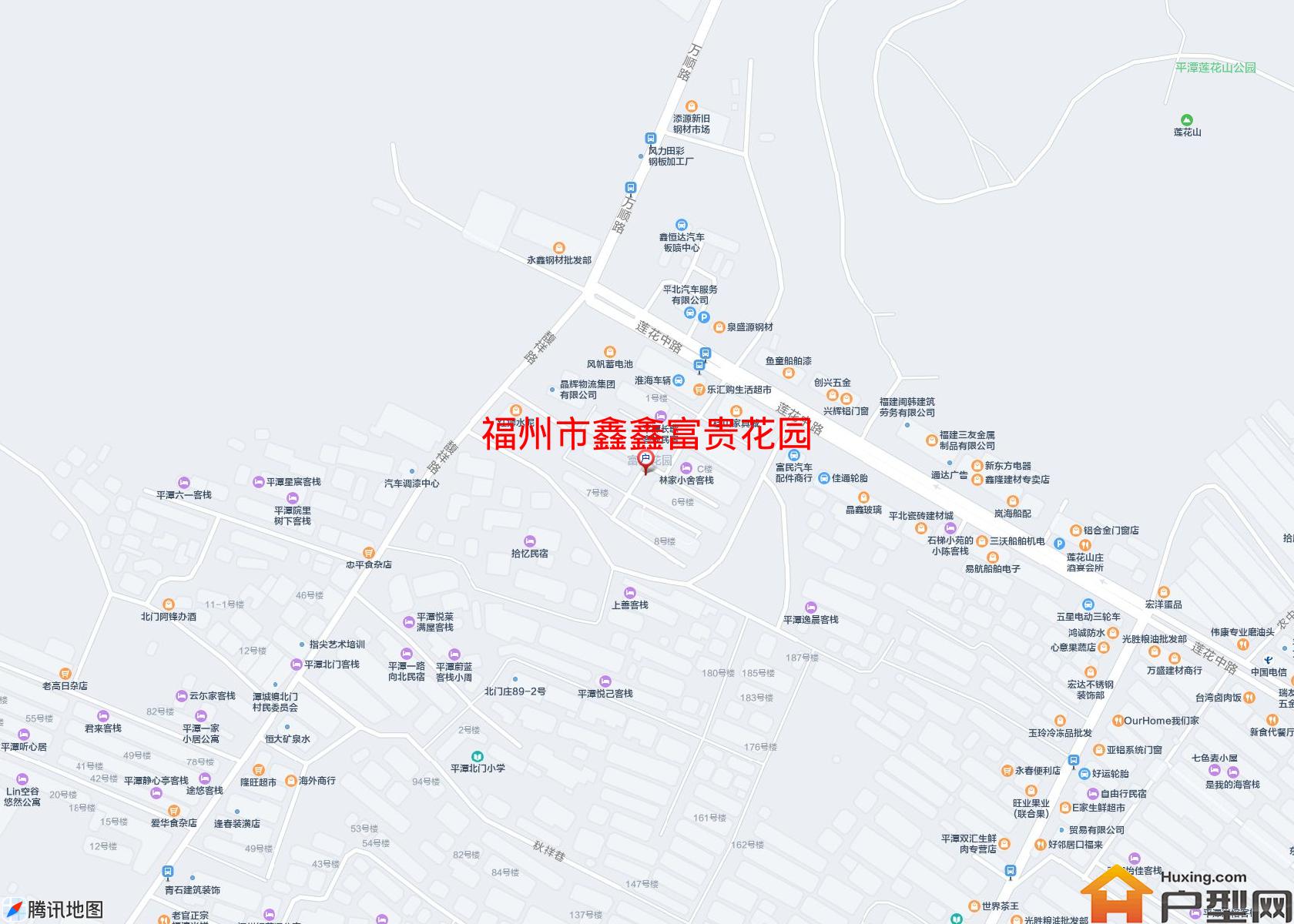 鑫鑫富贵花园小区 - 户型网
