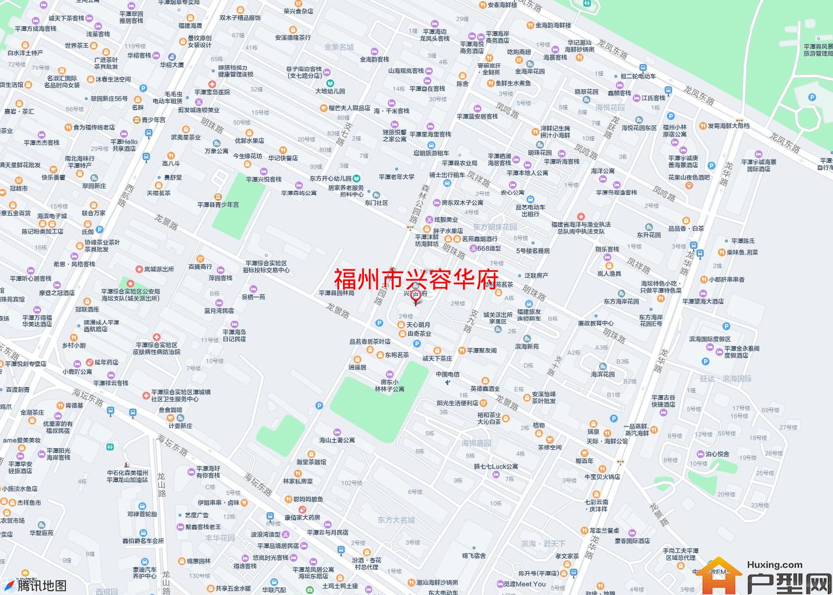 兴容华府小区 - 户型网