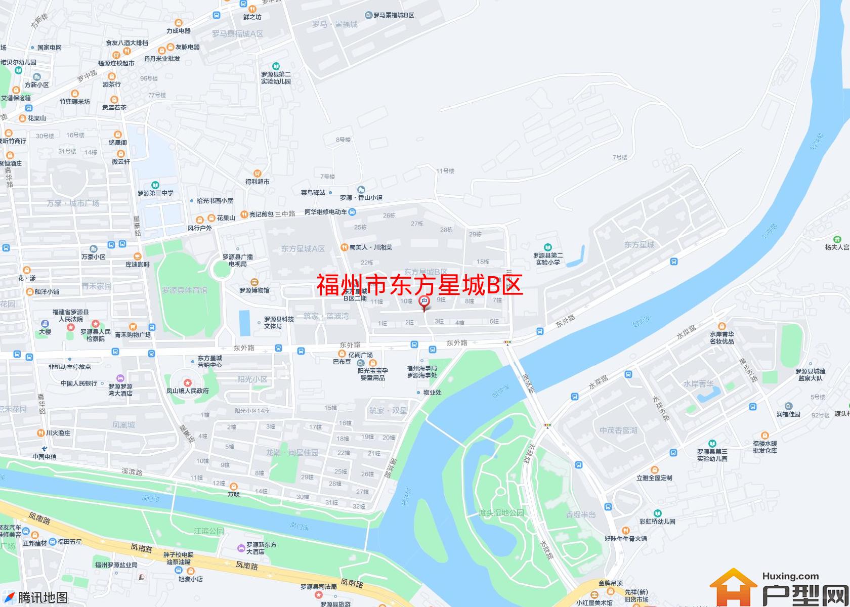 东方星城B区小区 - 户型网