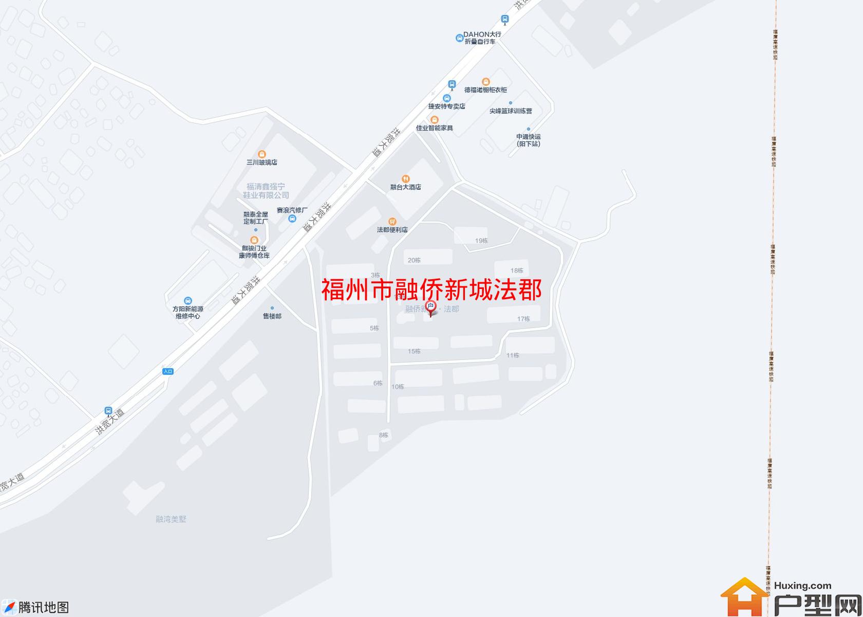 融侨新城法郡小区 - 户型网