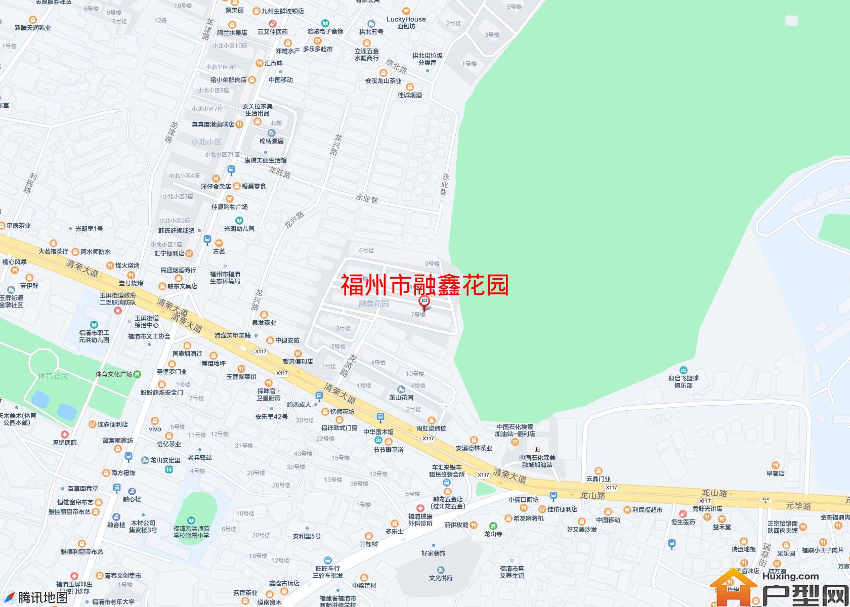 融鑫花园小区 - 户型网