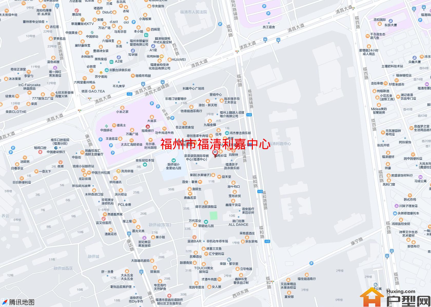福清利嘉中心小区 - 户型网