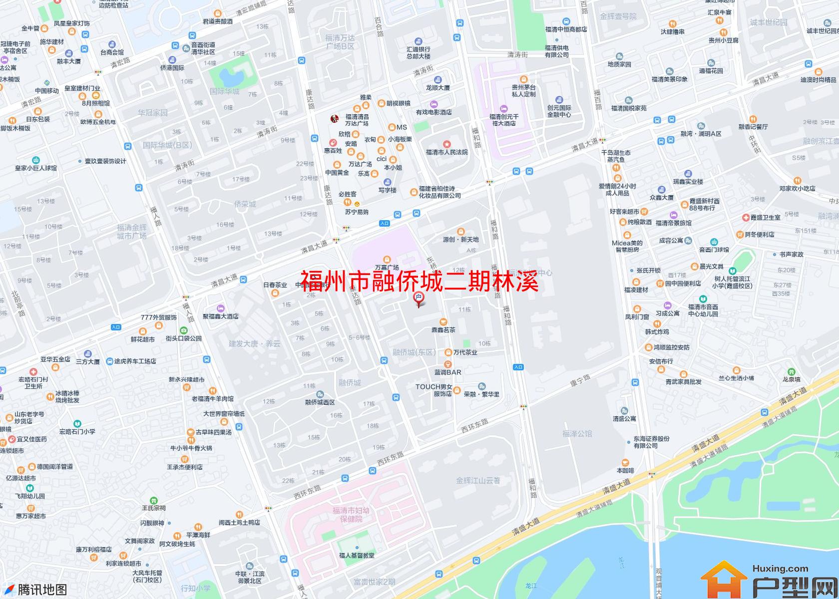 融侨城二期林溪小区 - 户型网