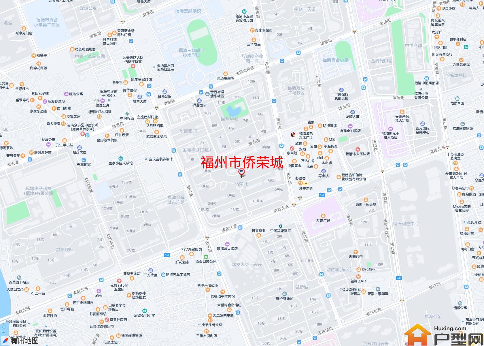 侨荣城小区 - 户型网