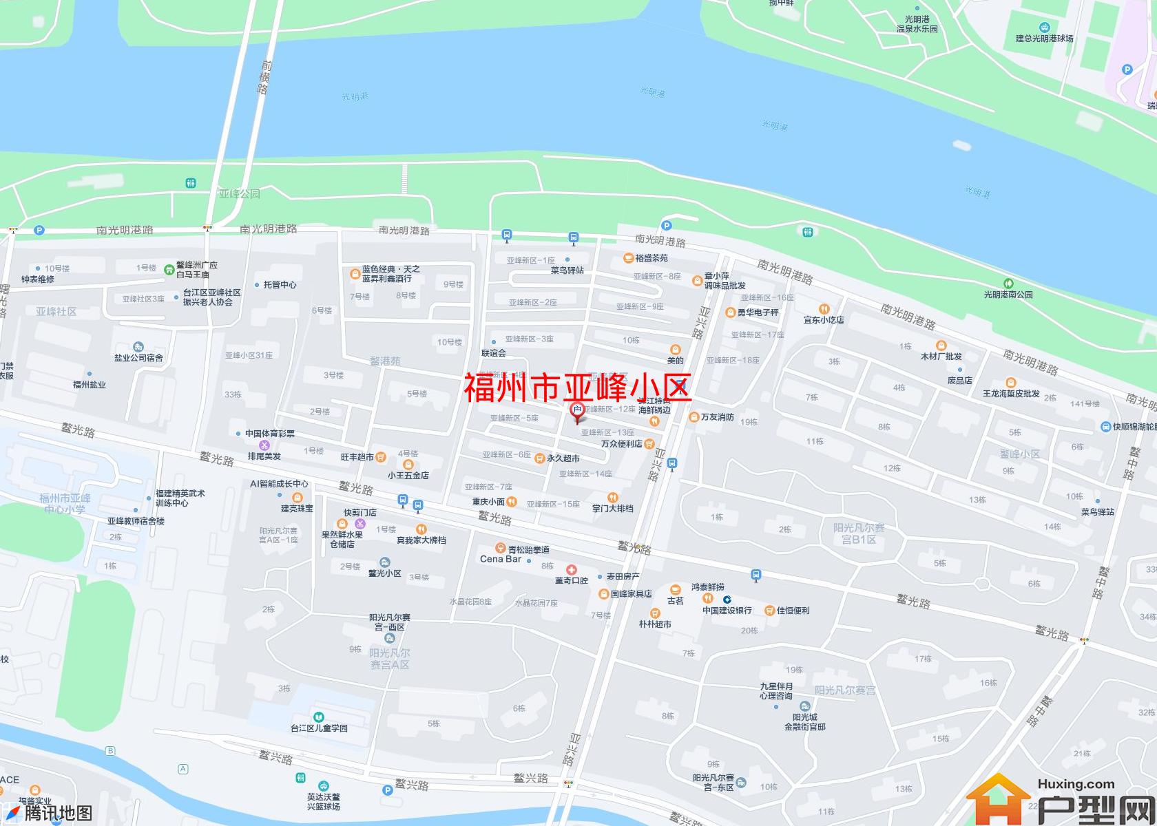 亚峰小区小区 - 户型网