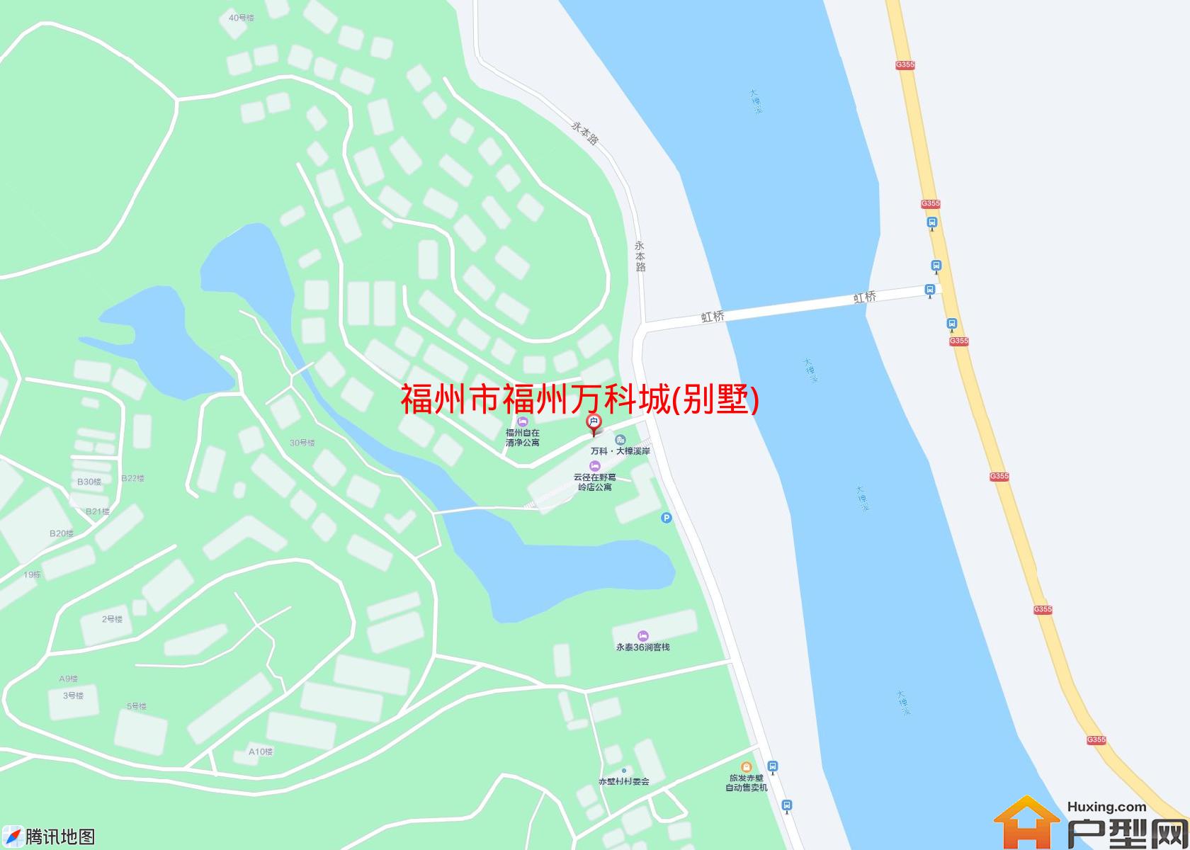 福州万科城(别墅)小区 - 户型网