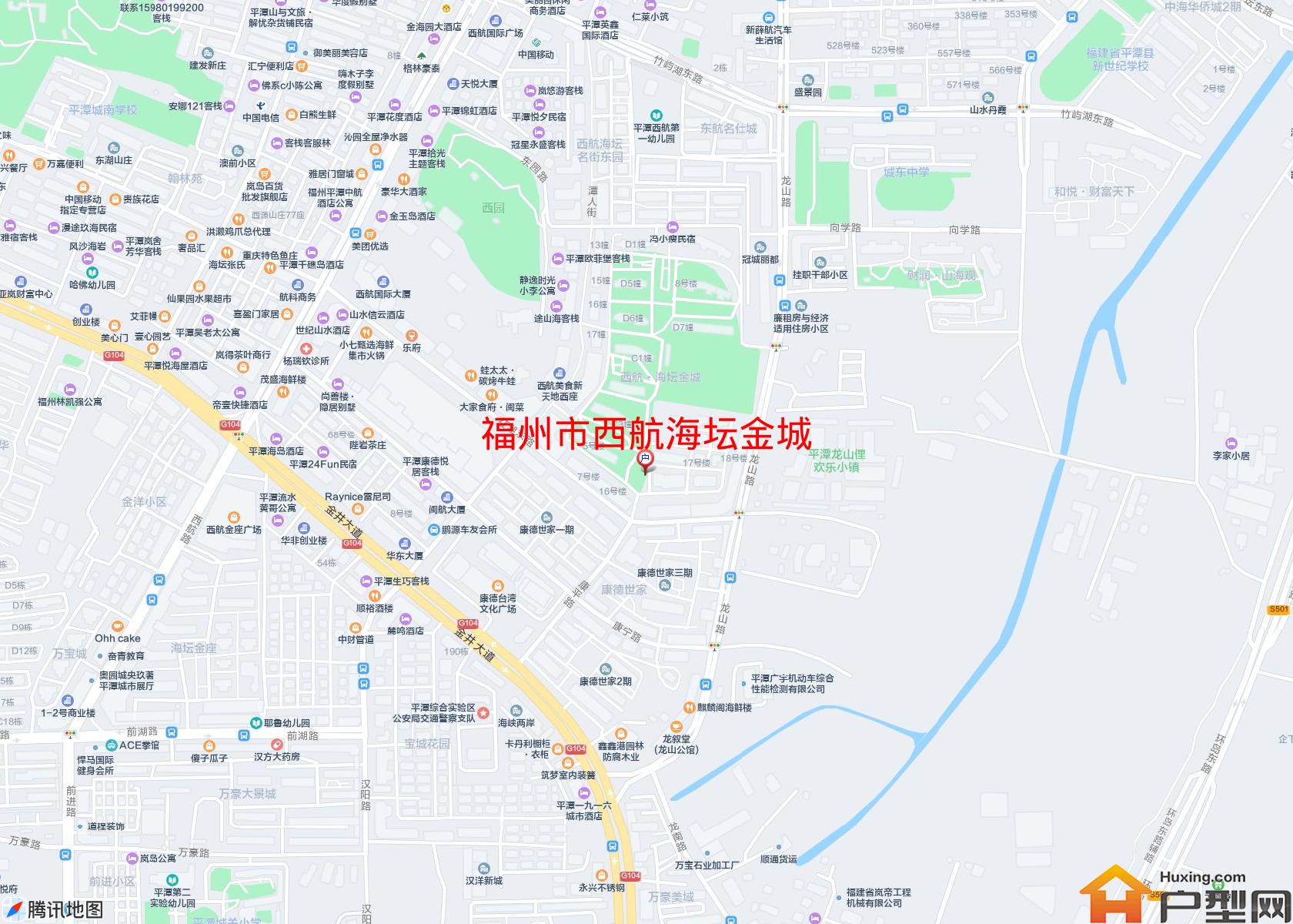 西航海坛金城小区 - 户型网