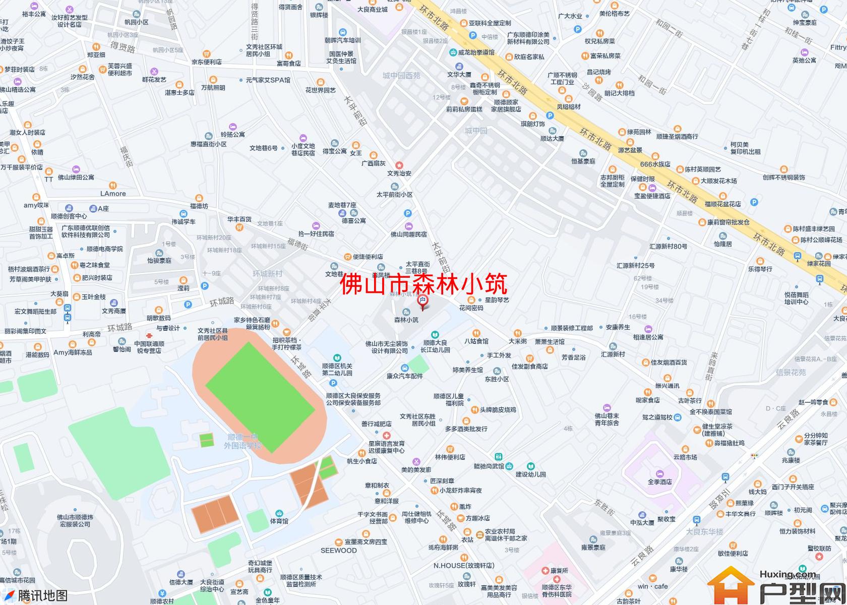 森林小筑小区 - 户型网