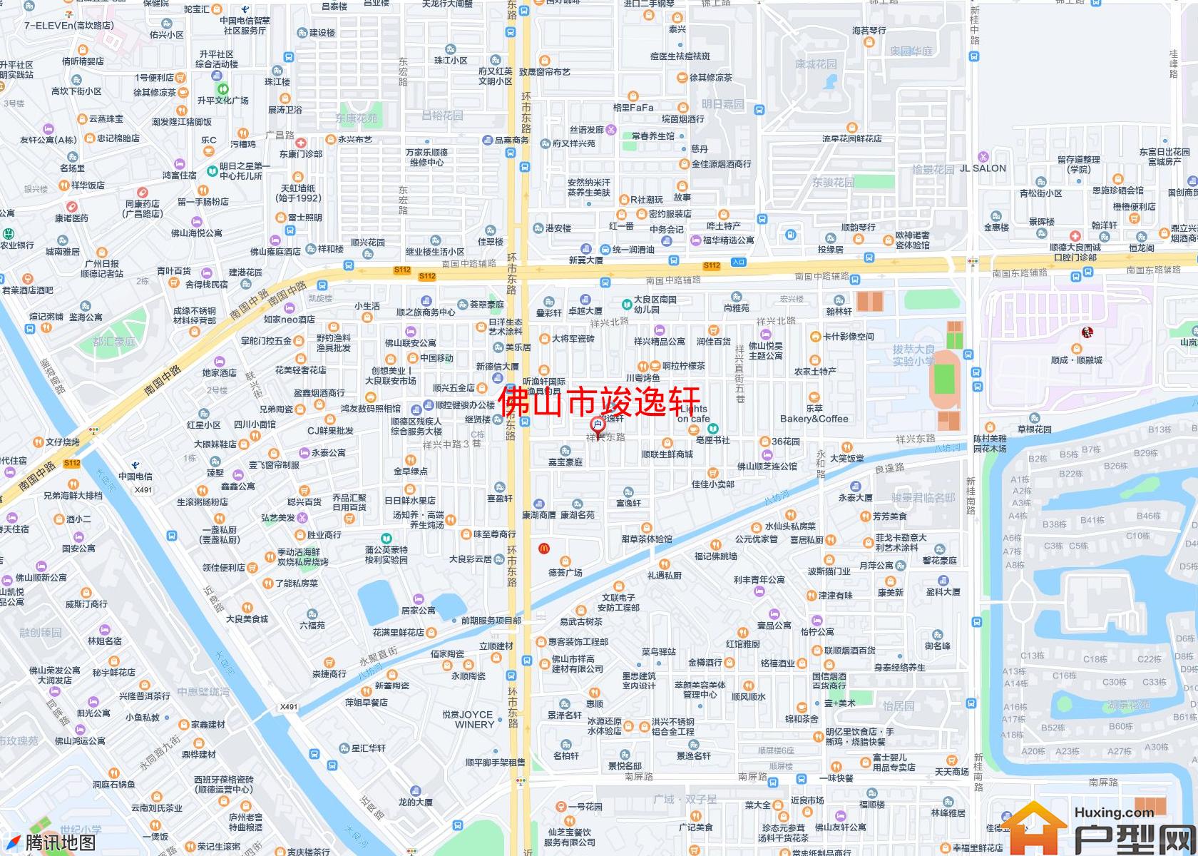 竣逸轩小区 - 户型网