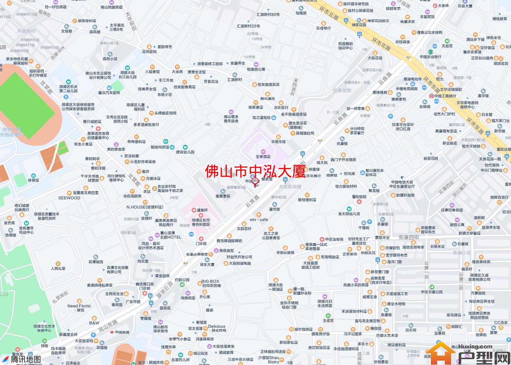 中泓大厦小区 - 户型网