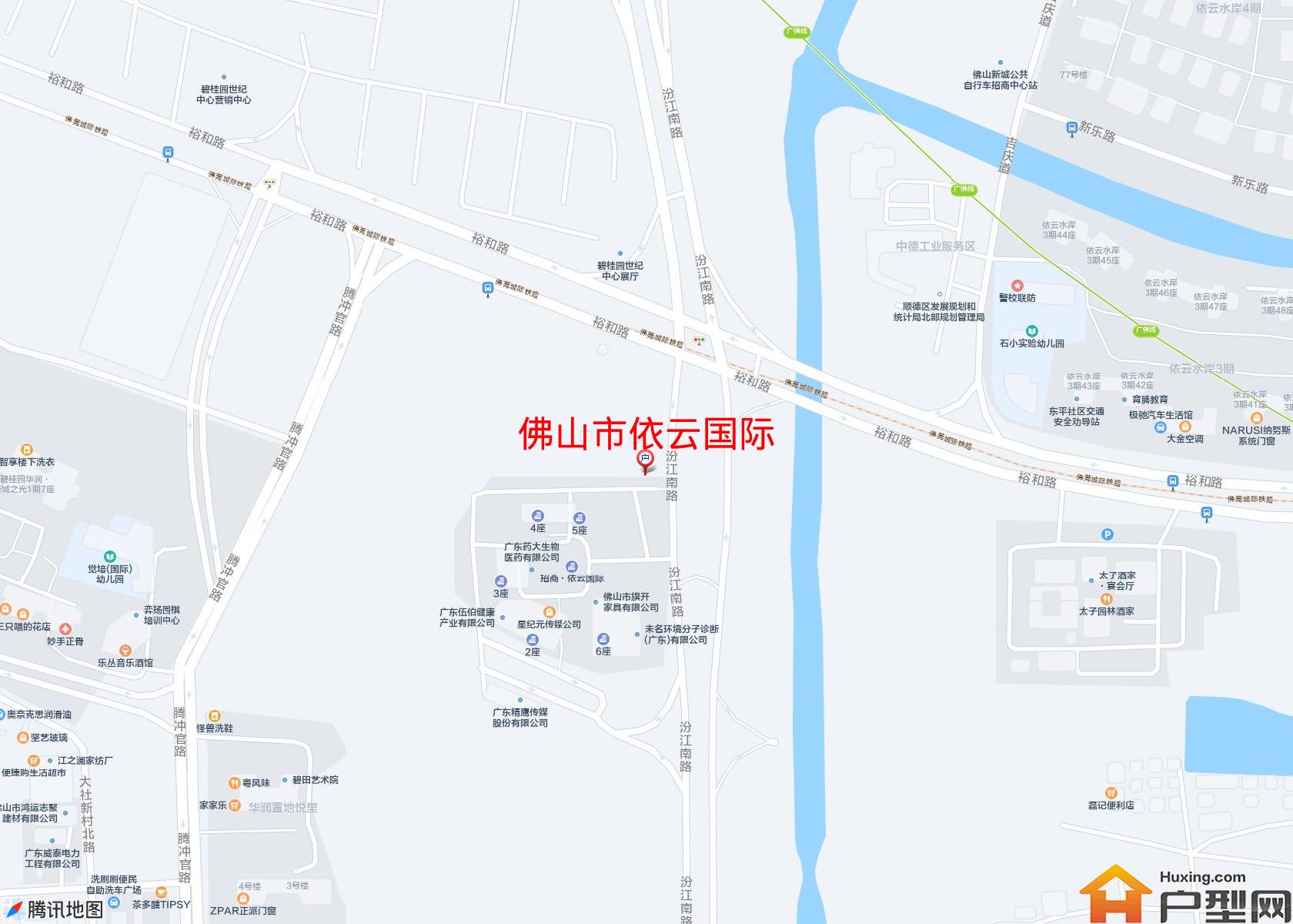 依云国际小区 - 户型网