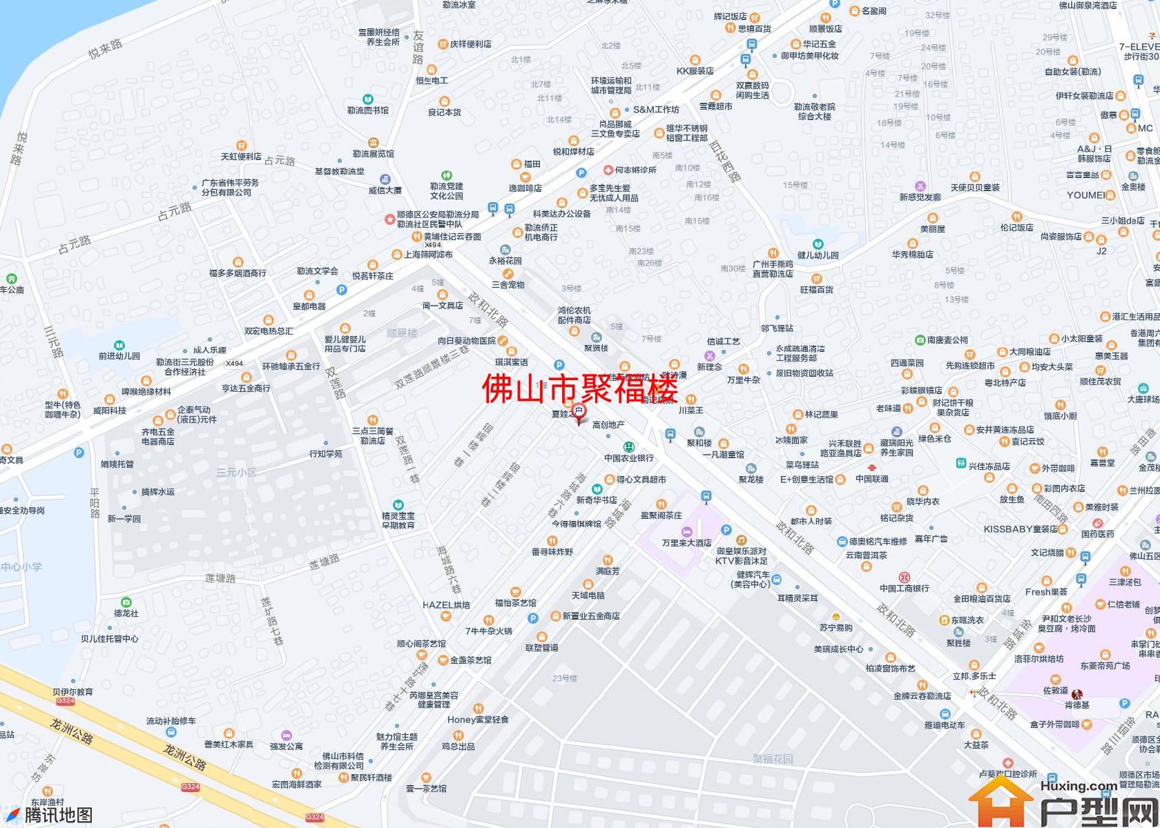 聚福楼小区 - 户型网