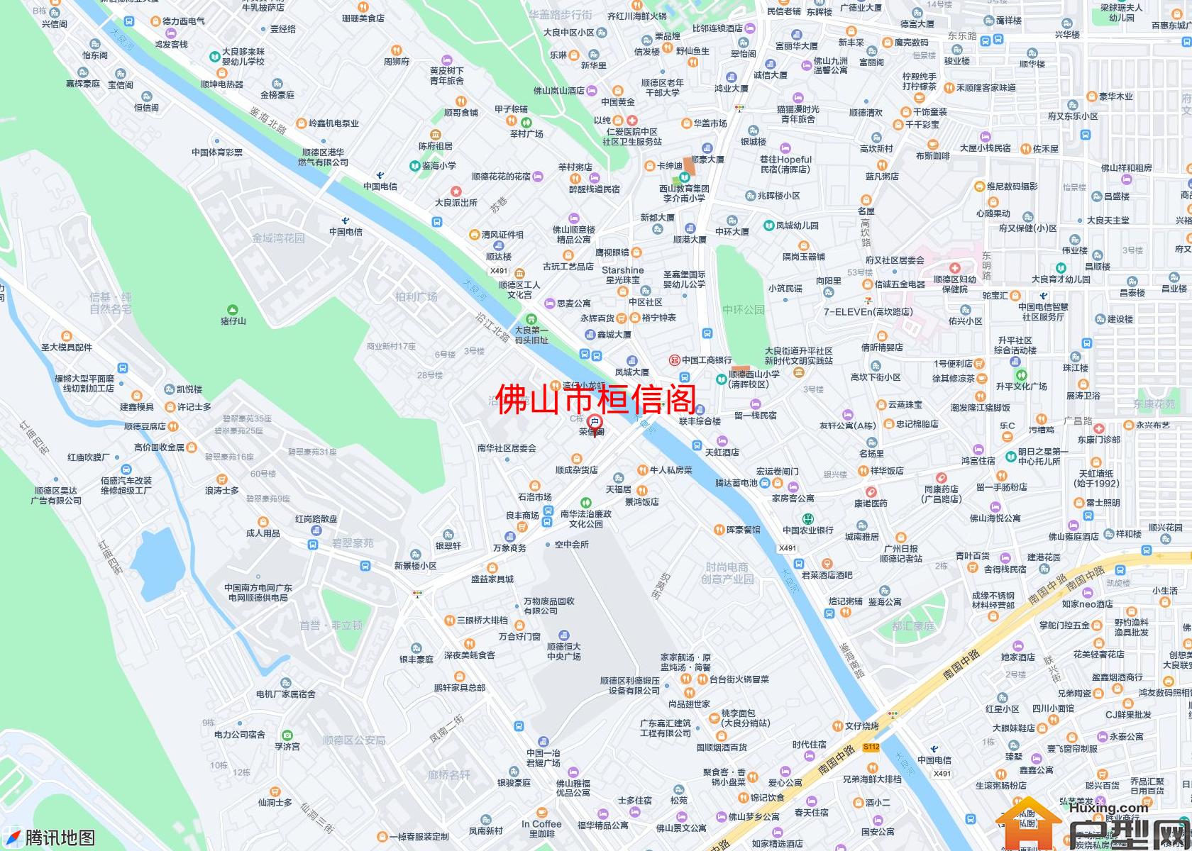 桓信阁小区 - 户型网