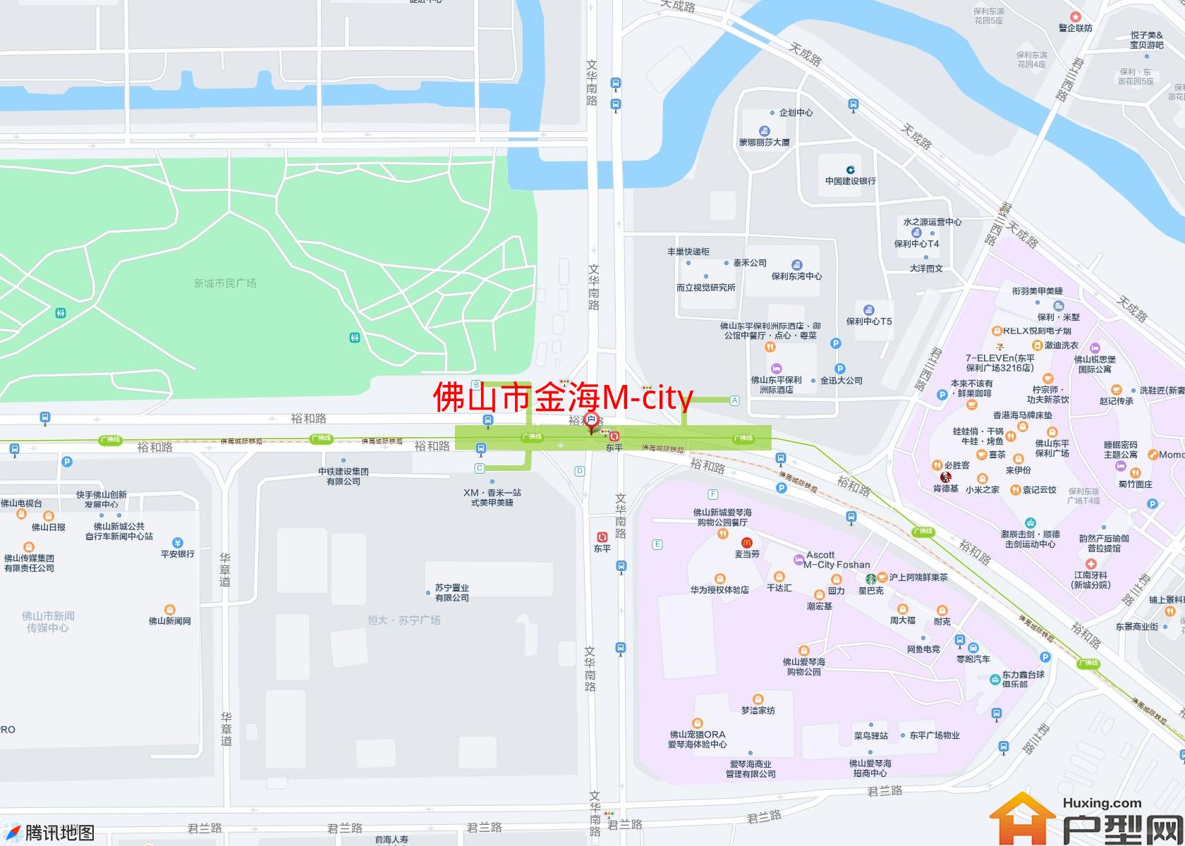 金海M-city小区 - 户型网