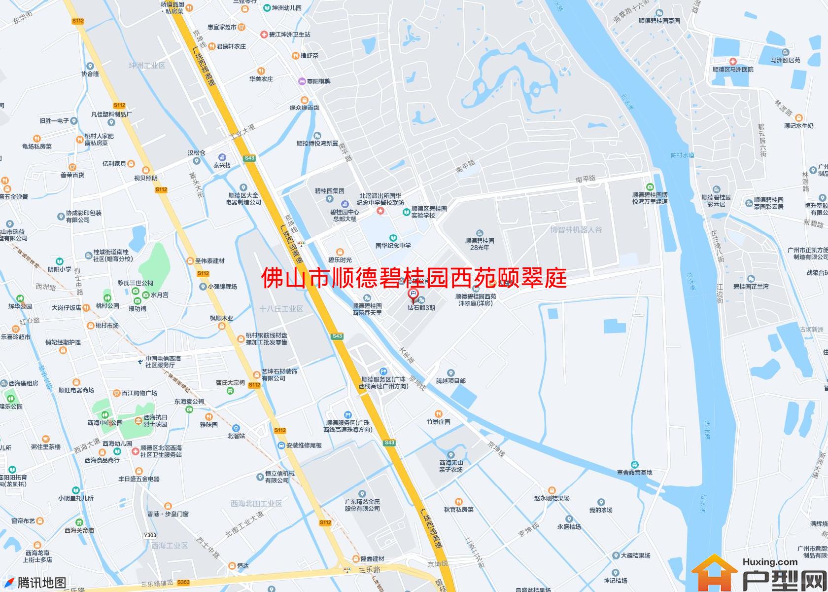 顺德碧桂园西苑颐翠庭小区 - 户型网