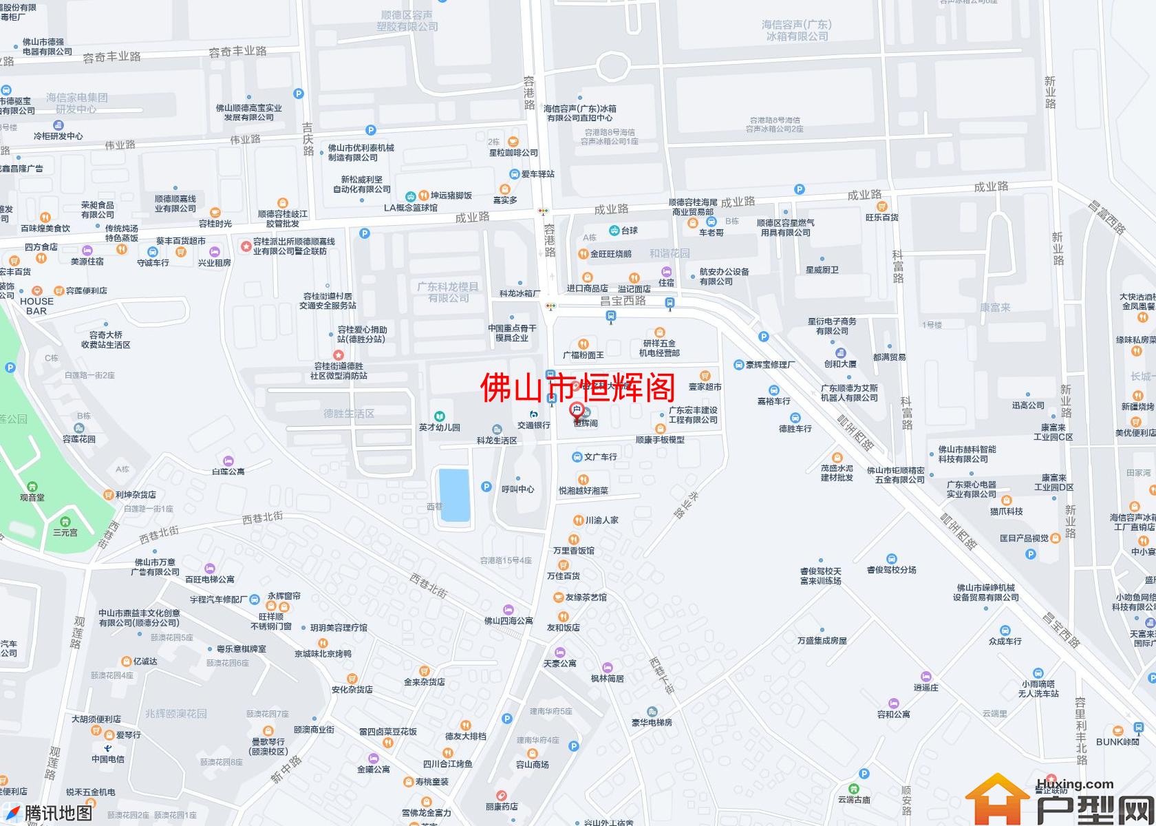 恒辉阁小区 - 户型网
