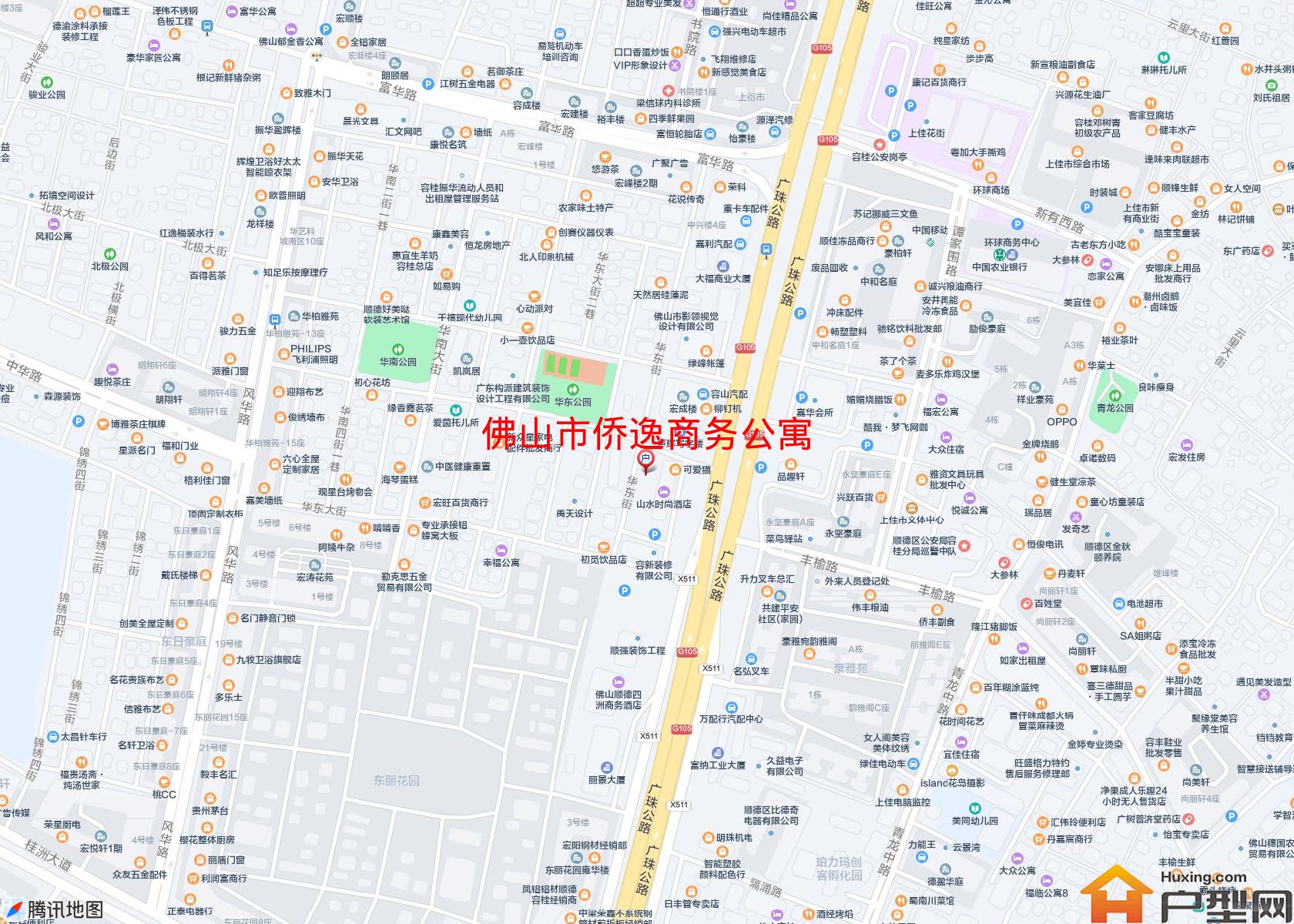 侨逸商务公寓小区 - 户型网