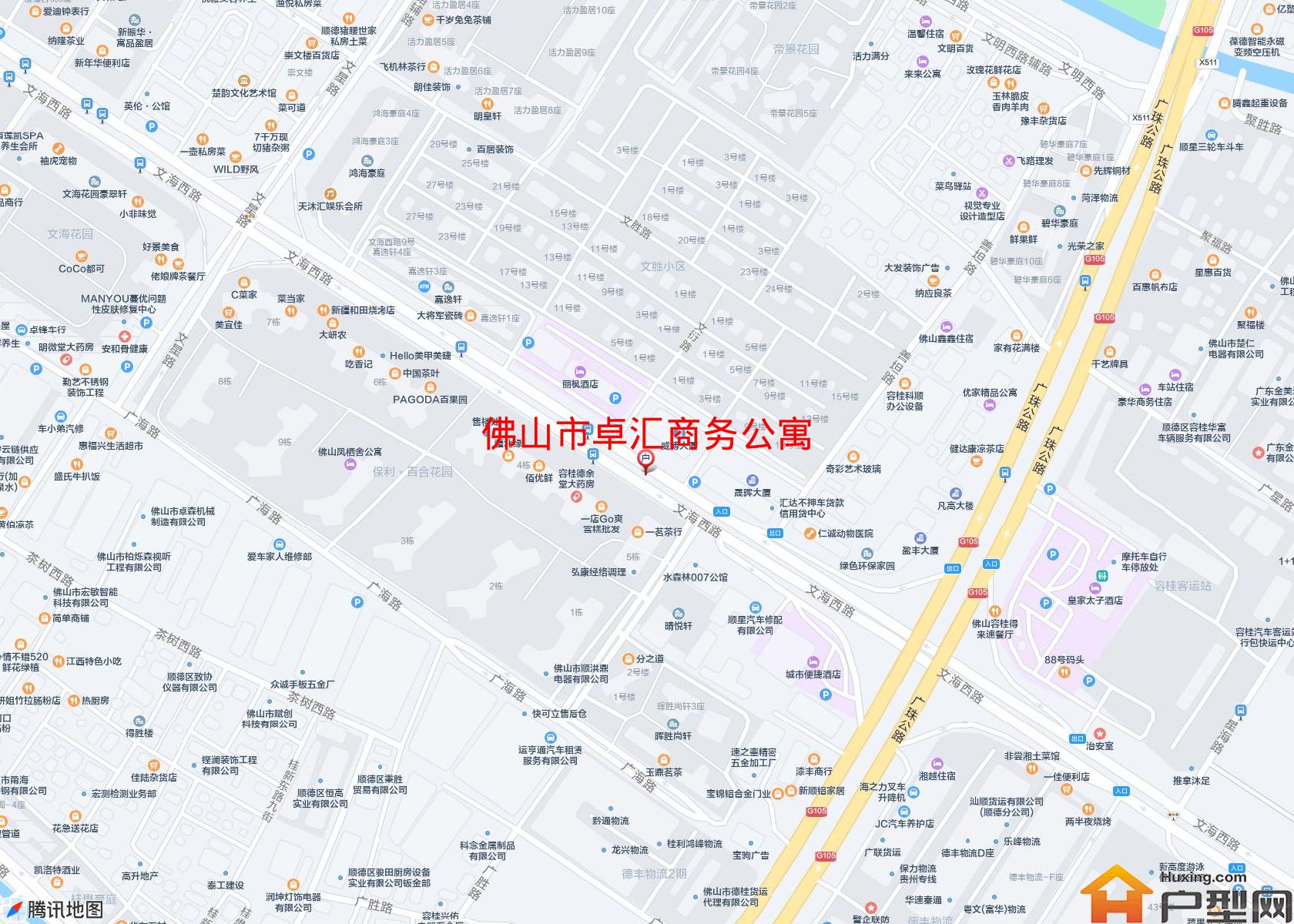 卓汇商务公寓小区 - 户型网
