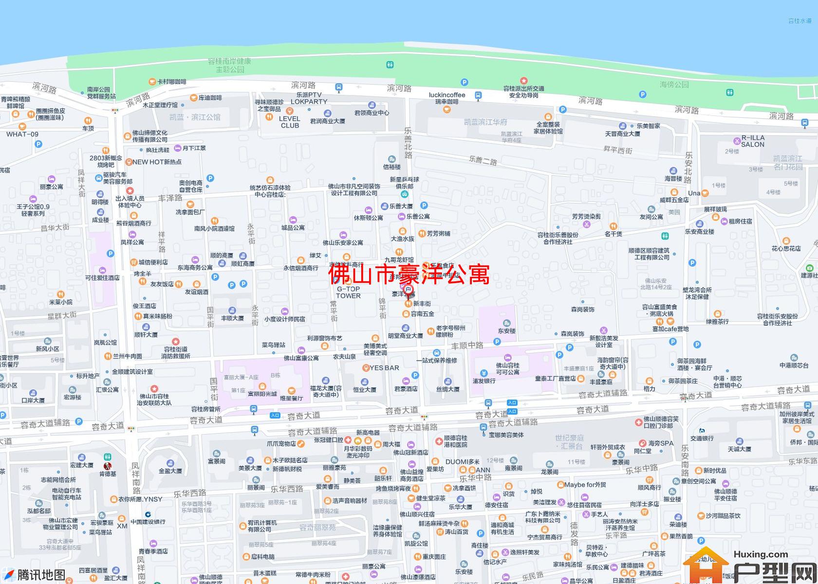 豪洋公寓小区 - 户型网