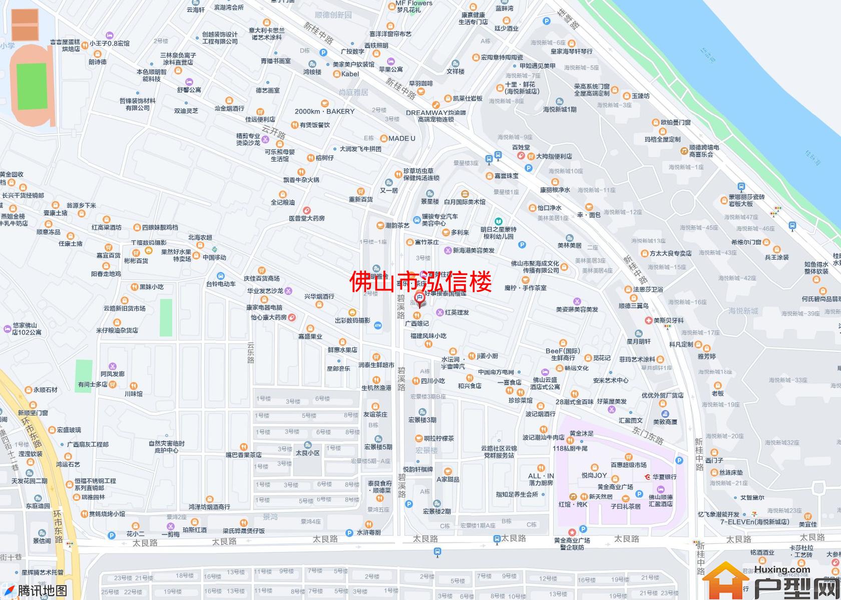 泓信楼小区 - 户型网