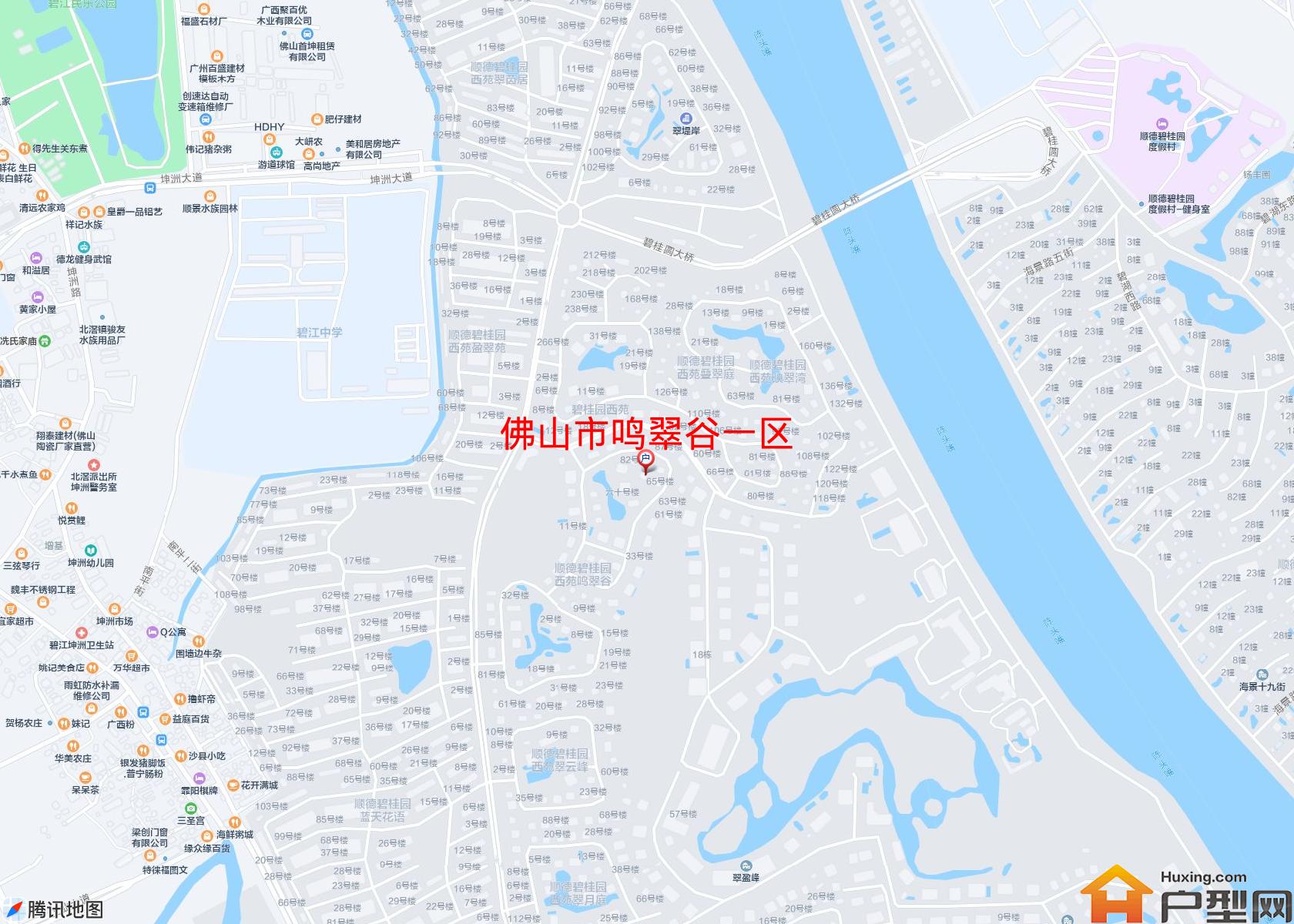 鸣翠谷一区小区 - 户型网