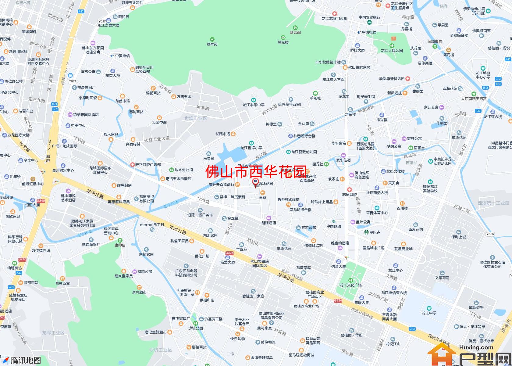 西华花园小区 - 户型网