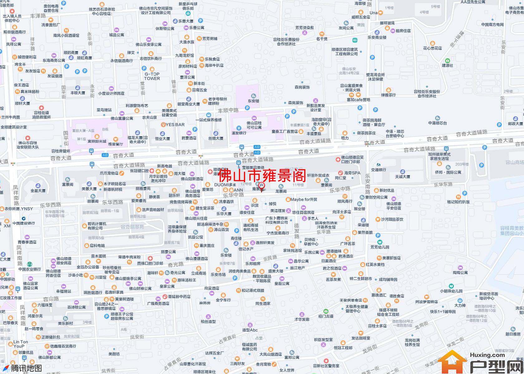 雍景阁小区 - 户型网