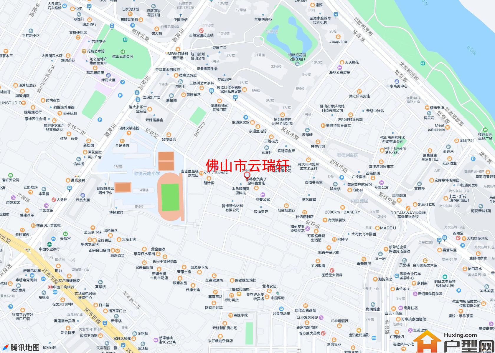 云瑞轩小区 - 户型网