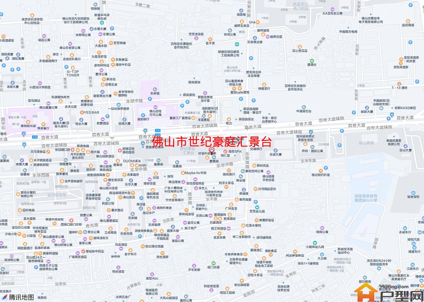 世纪豪庭汇景台小区 - 户型网