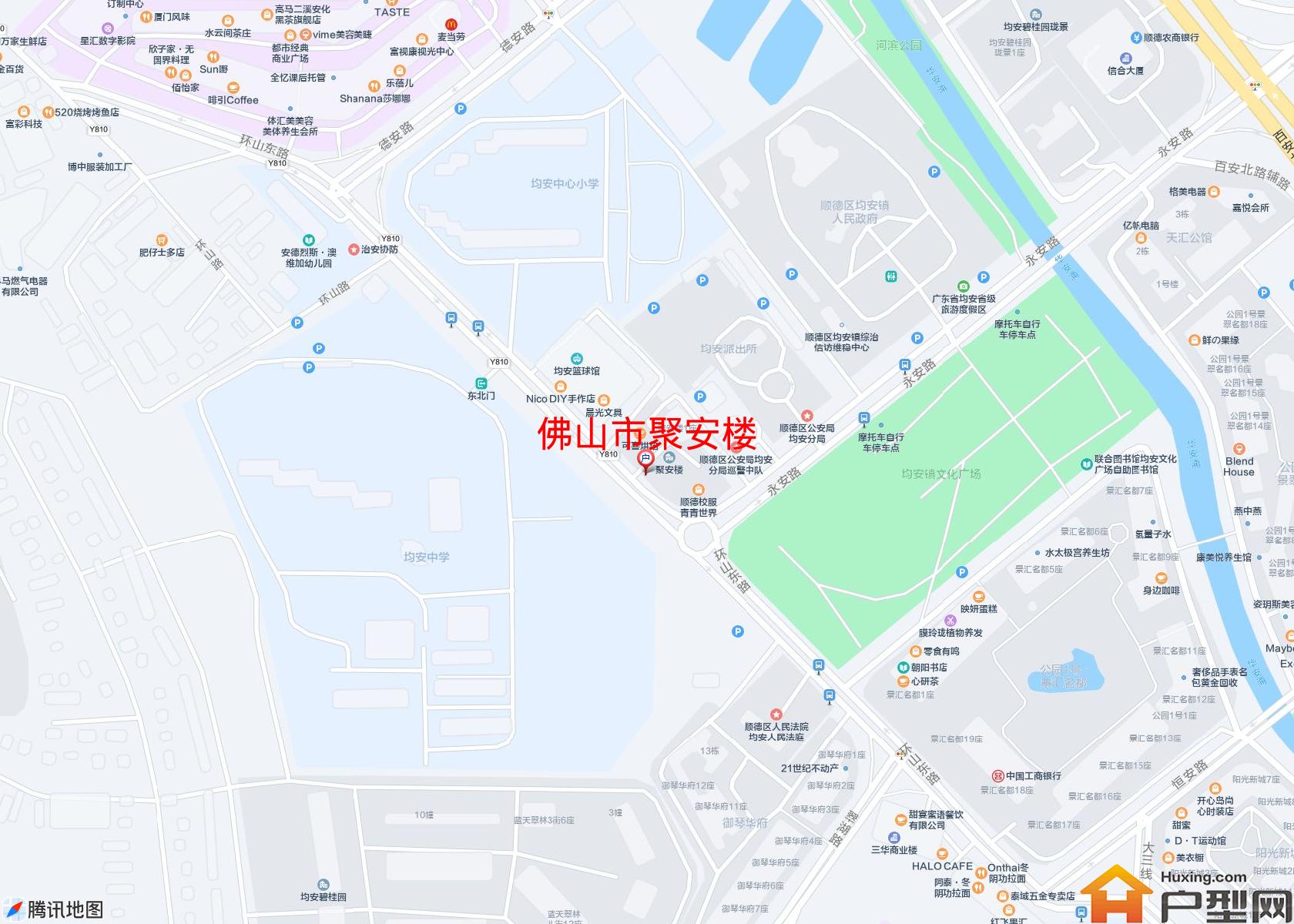 聚安楼小区 - 户型网