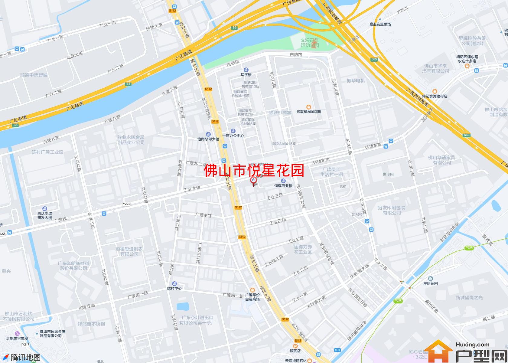 悦星花园小区 - 户型网