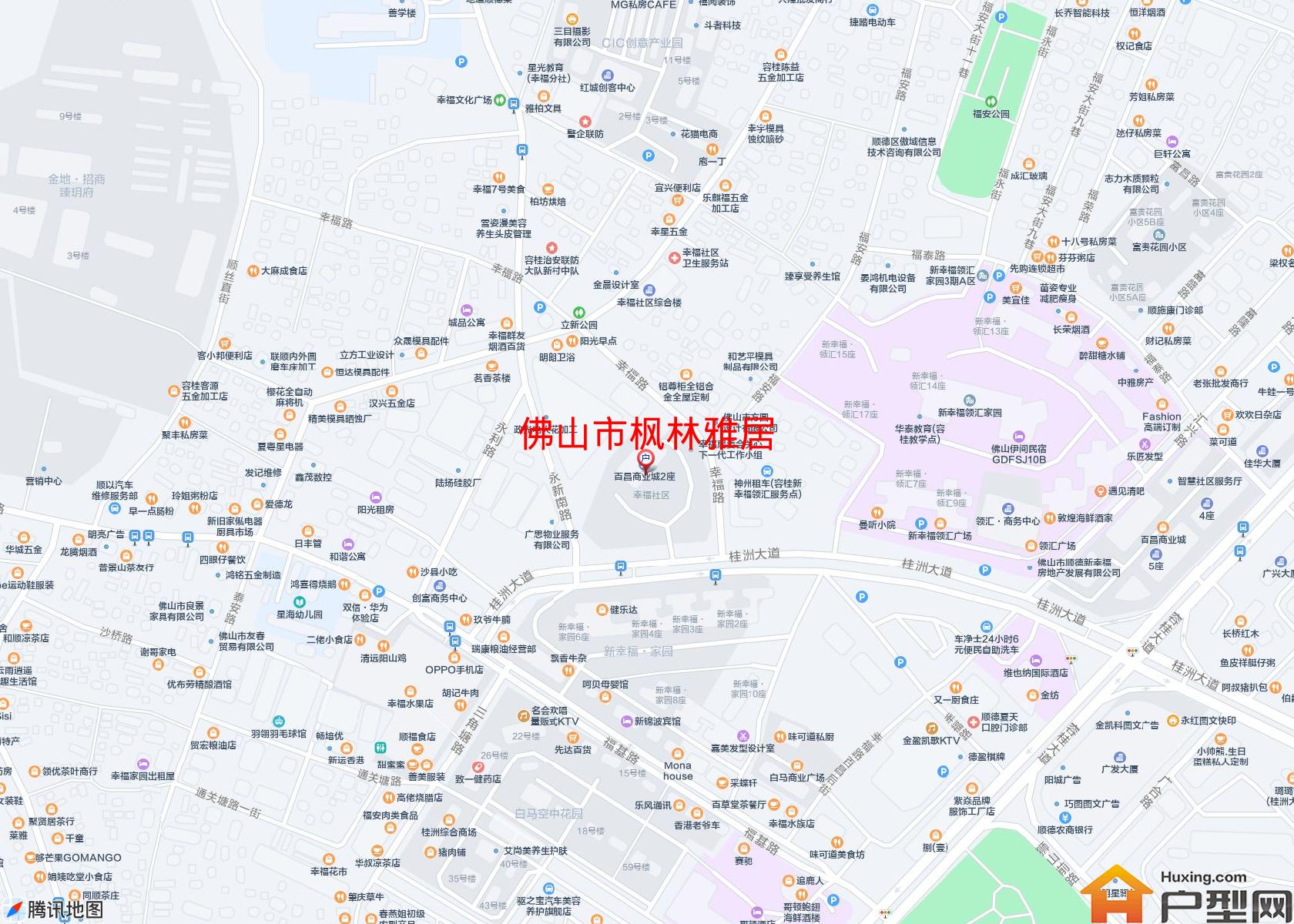 枫林雅居小区 - 户型网