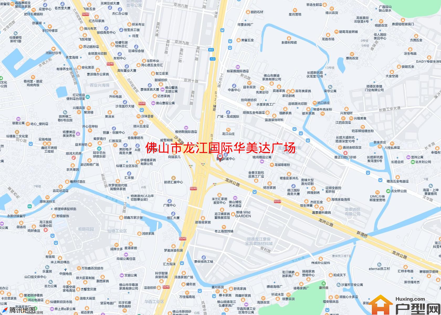 龙江国际华美达广场小区 - 户型网